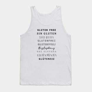 Gluten free around the world Tank Top